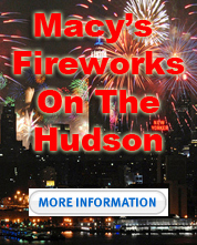 Macy's 2009 Fireworks location